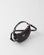 Prada Arqué Leather Mini Shoulder Bag - Image 6